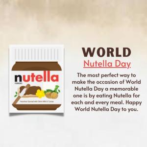 World Nutella Day