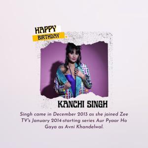 Kanchi Singh Birthday