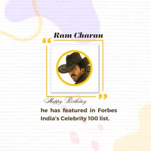 Ram Charan Birthday