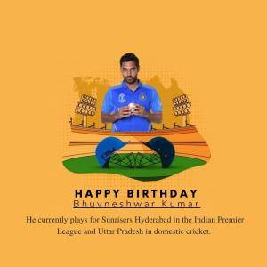 Bhuvneshwar Kumar Birthday